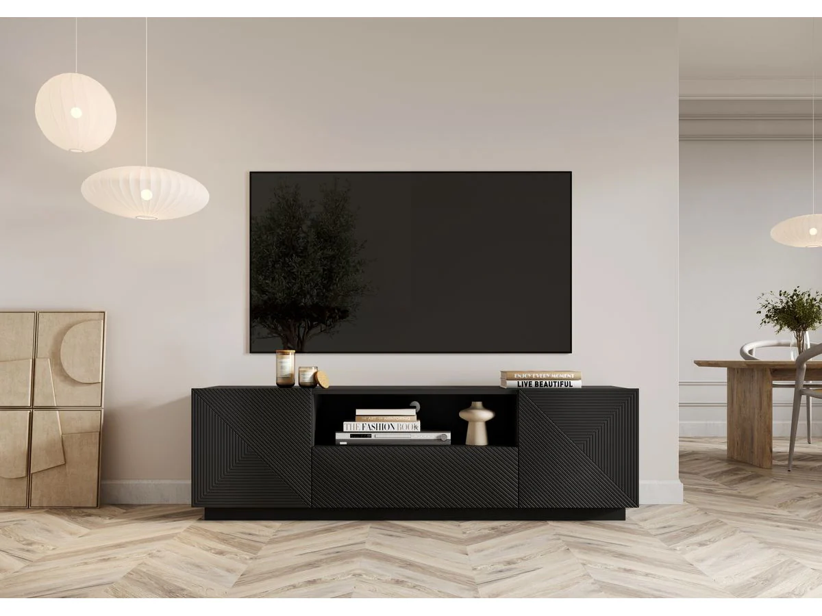 Meuble TV 167 cm ALICE avec niche - Image 4