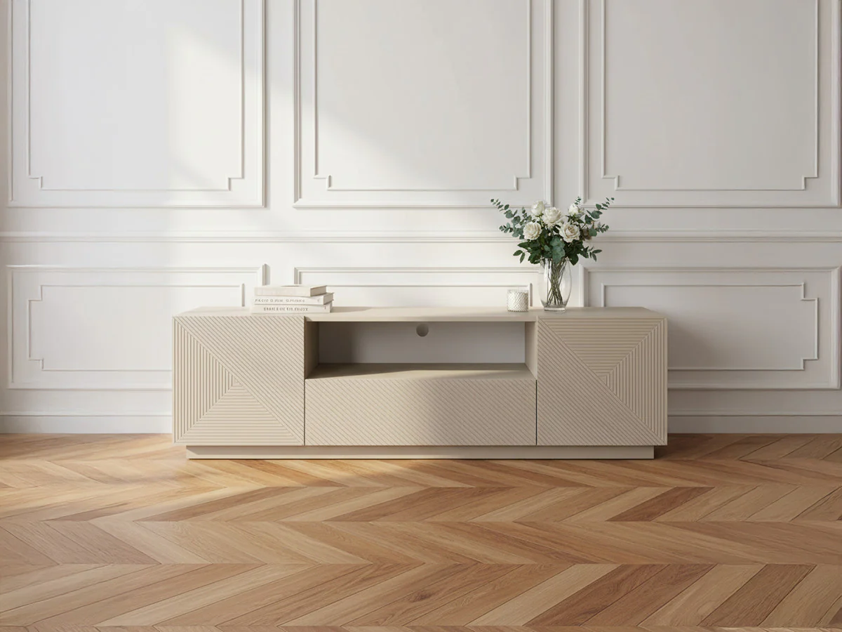 Meuble TV 167 cm ALICE avec niche - Image 6