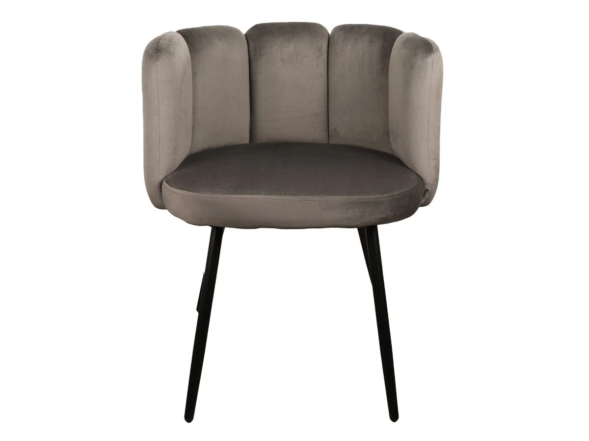 Lot de 2 chaises CELIA Tissu velours - Image 2