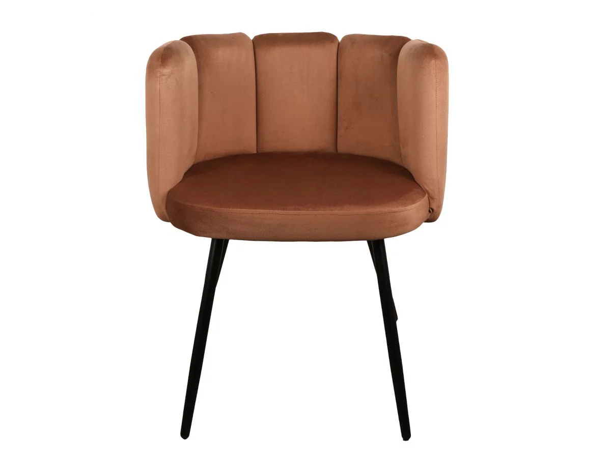 Lot de 2 chaises CELIA Tissu velours - Image 3