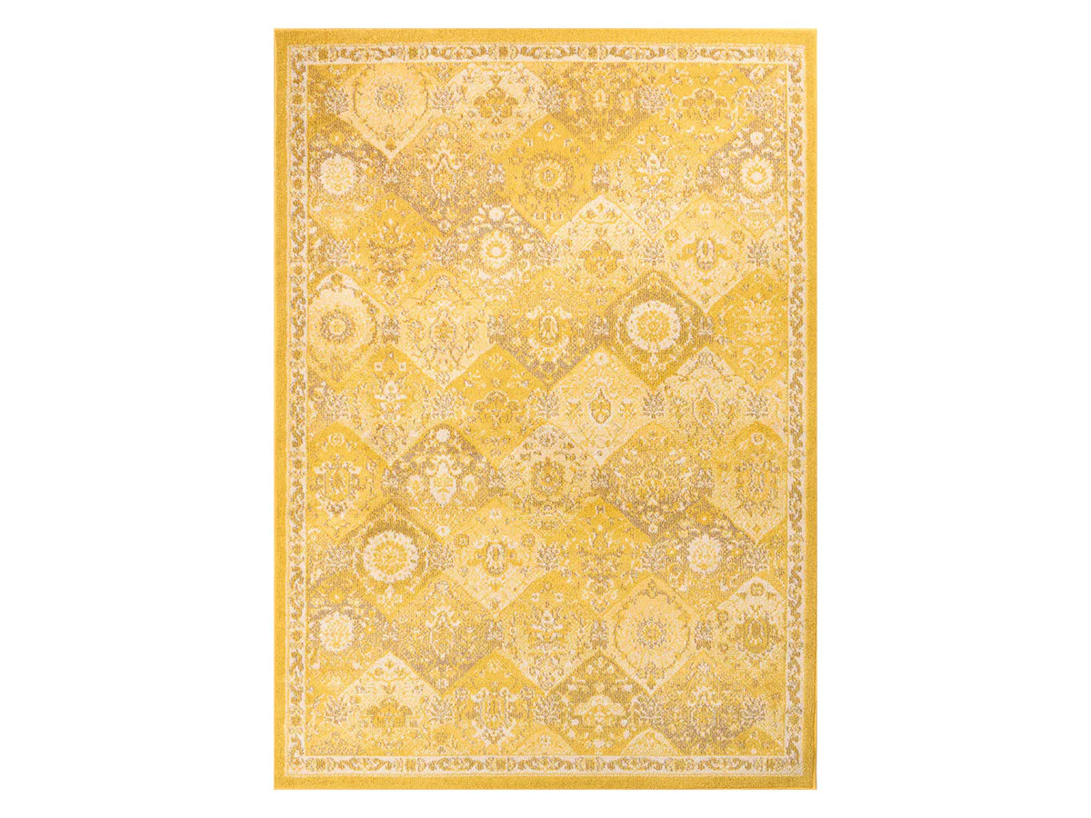 Tapis poils ras MIRA motif vintage - Image 5