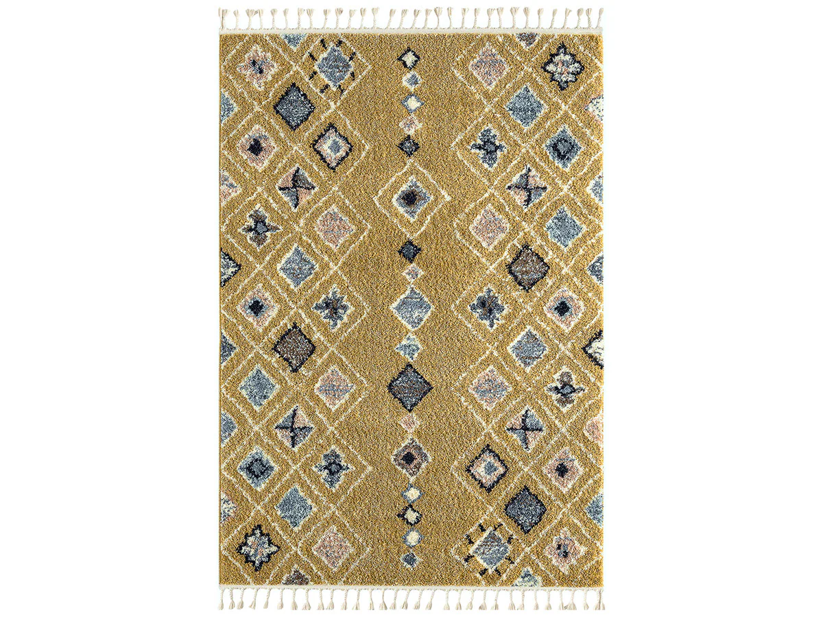 Tapis shaggy DELIA motif berbère - Image 4