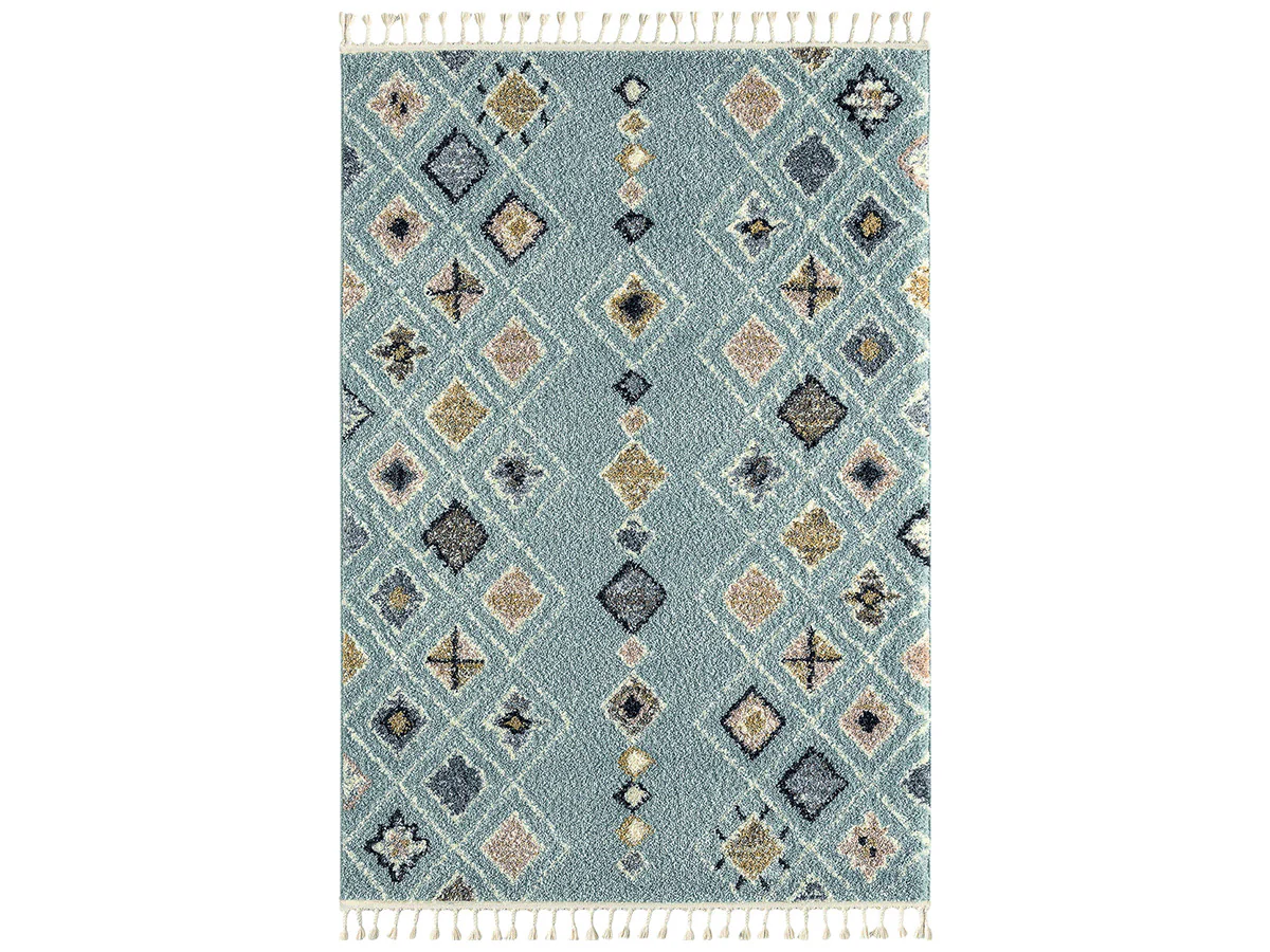 Tapis shaggy DELIA motif berbère - Image 7