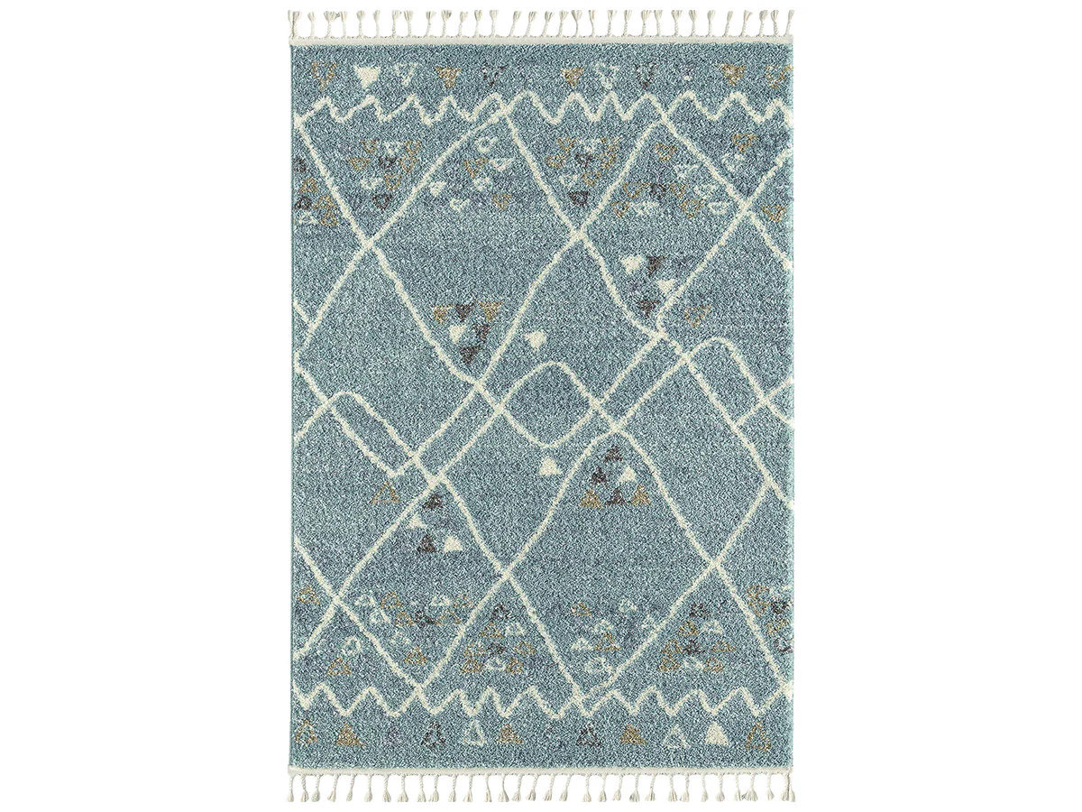 Tapis shaggy DENA motif berbère - Image 4