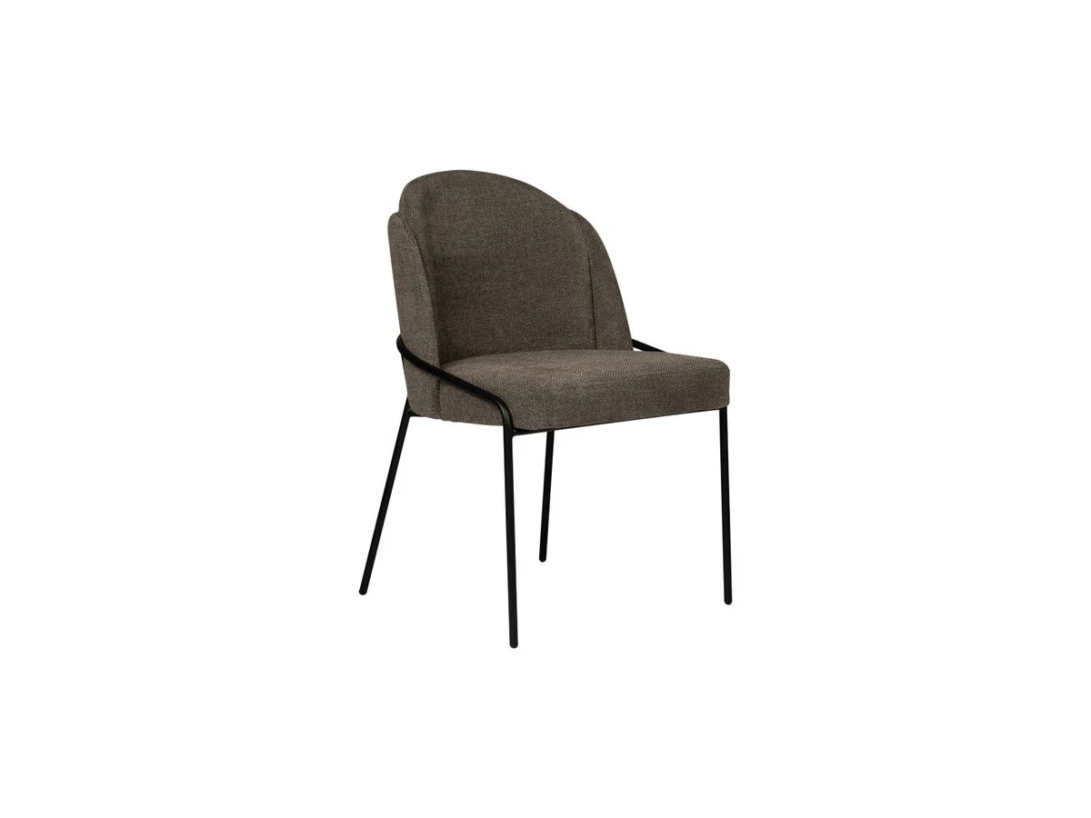 Lot de 2 chaises MAYA tissu texturé - Image 2