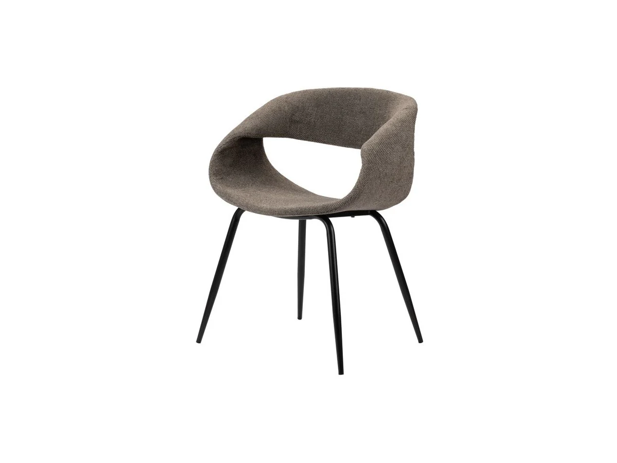 Lot de 2 chaises ISABELLE tissu texturé - Image 3