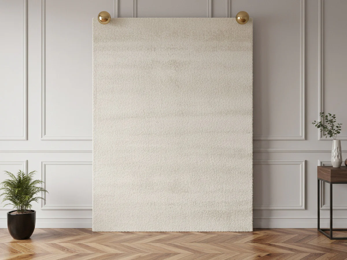 Tapis poils ras lavable MIREILLE uni - Image 16