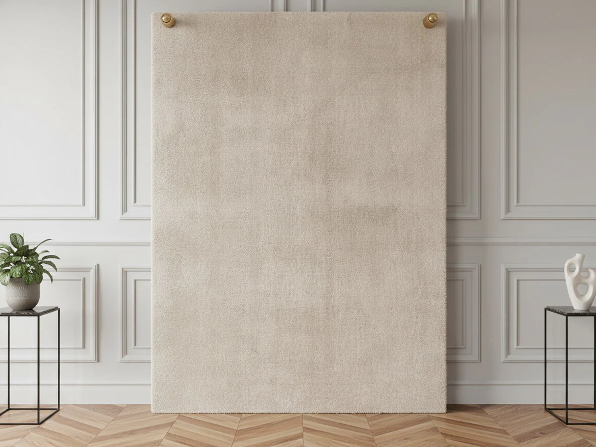 Tapis poils ras lavable MIREILLE uni - Image 19