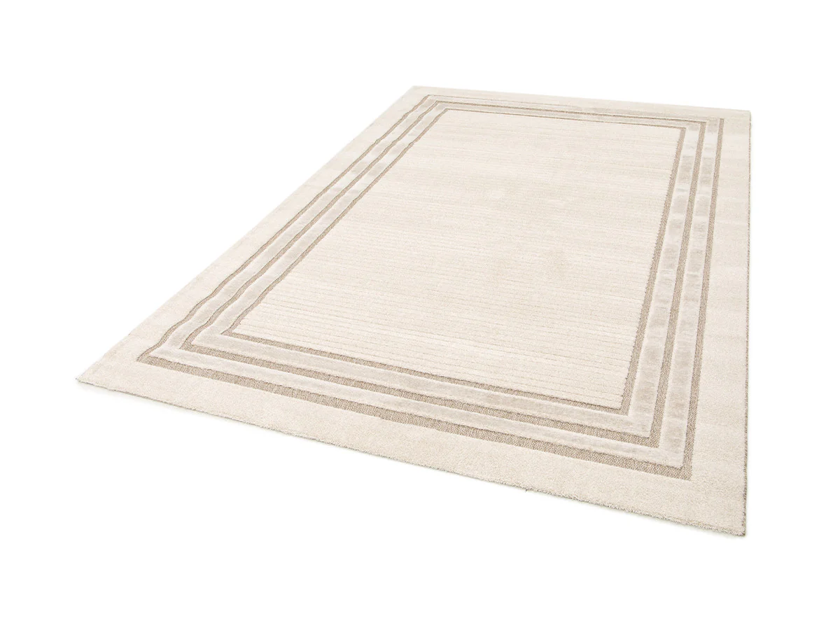 Tapis poils ras ALEXANDRIA motif abstrait