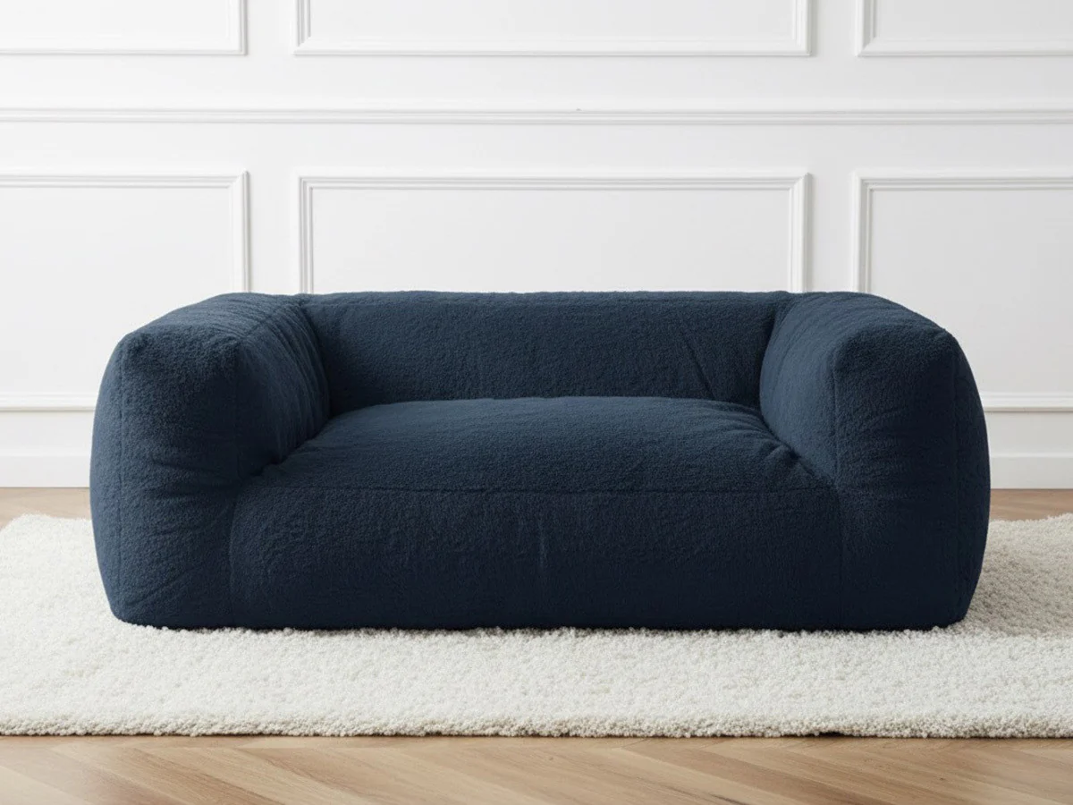 Panier pour chien SALTO tissu imitation fourrure - Image 7