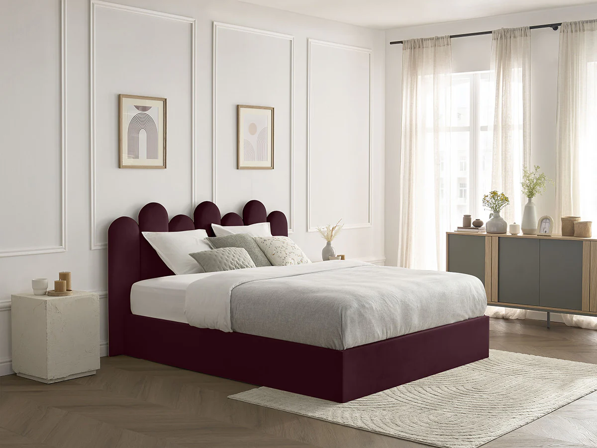 Lit coffre BADJA velours - Image 11