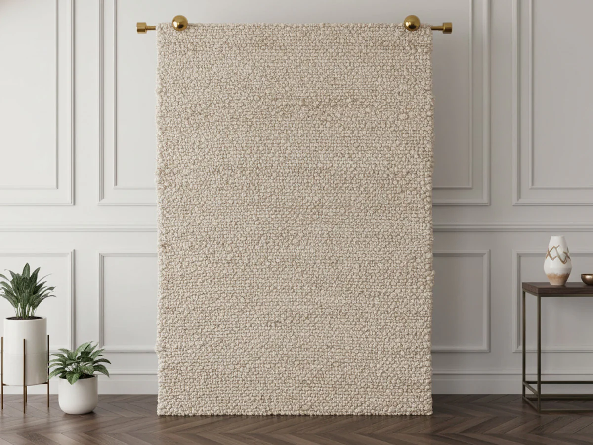 Tapis OSCAR bouclette chiné