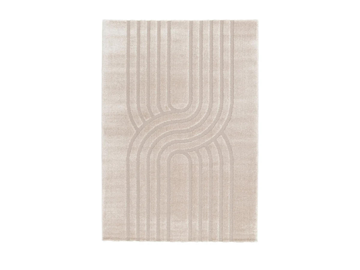 Tapis poils ras GEORGES motif abstrait - Image 2