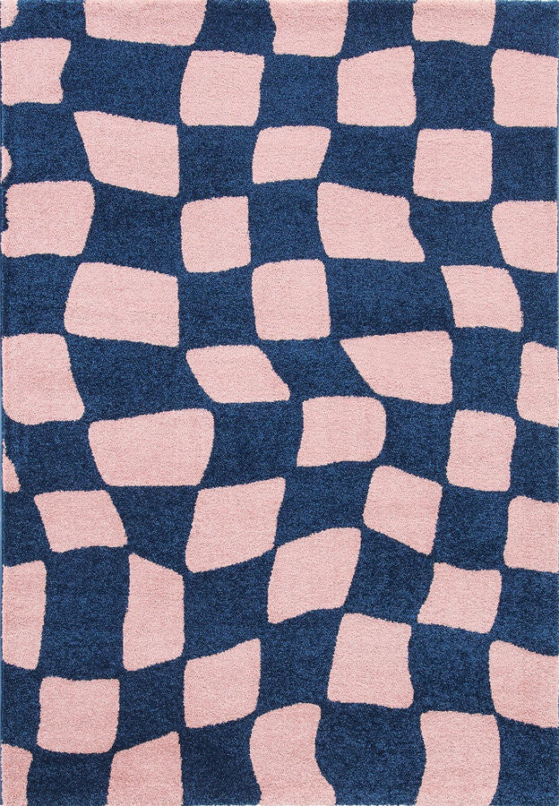 Tapis poils longs BETTY motif retro - Image 5