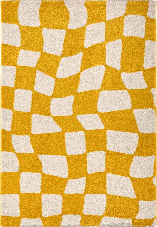 Tapis poils longs BETTY motif retro - Image 9