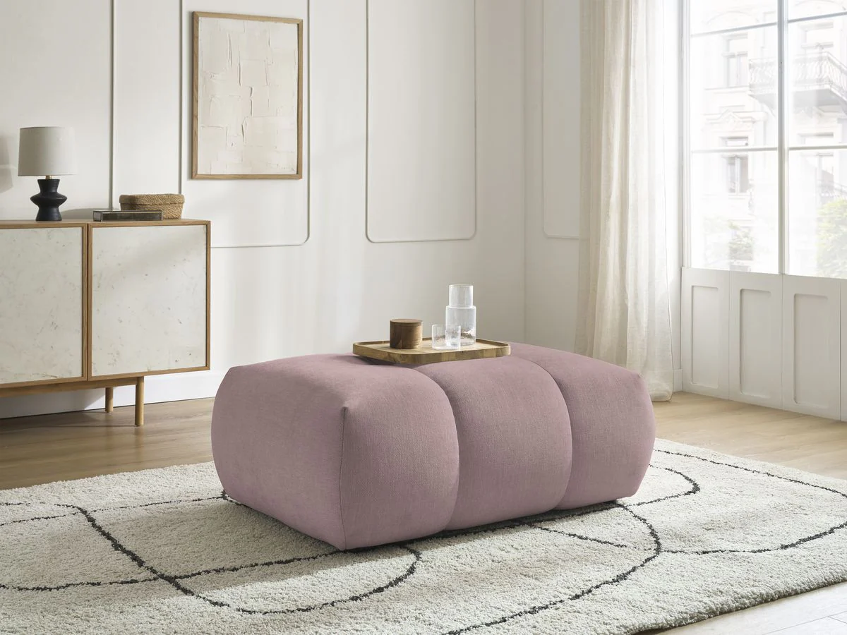 Pouf FUJI tissu lisse - Image 5