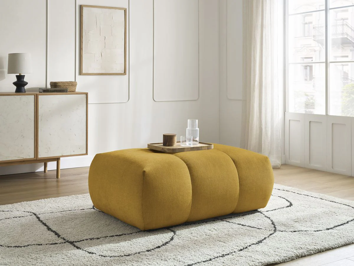 Pouf FUJI tissu lisse - Image 8