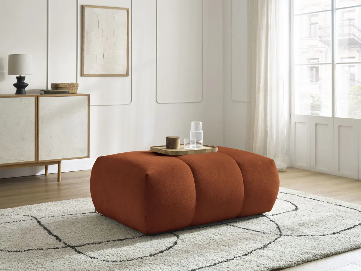 Pouf FUJI tissu lisse - Image 9