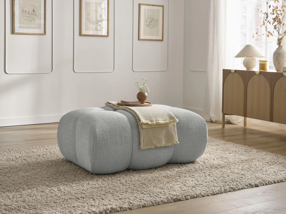 Pouf IVANE tissu texturé - Image 15