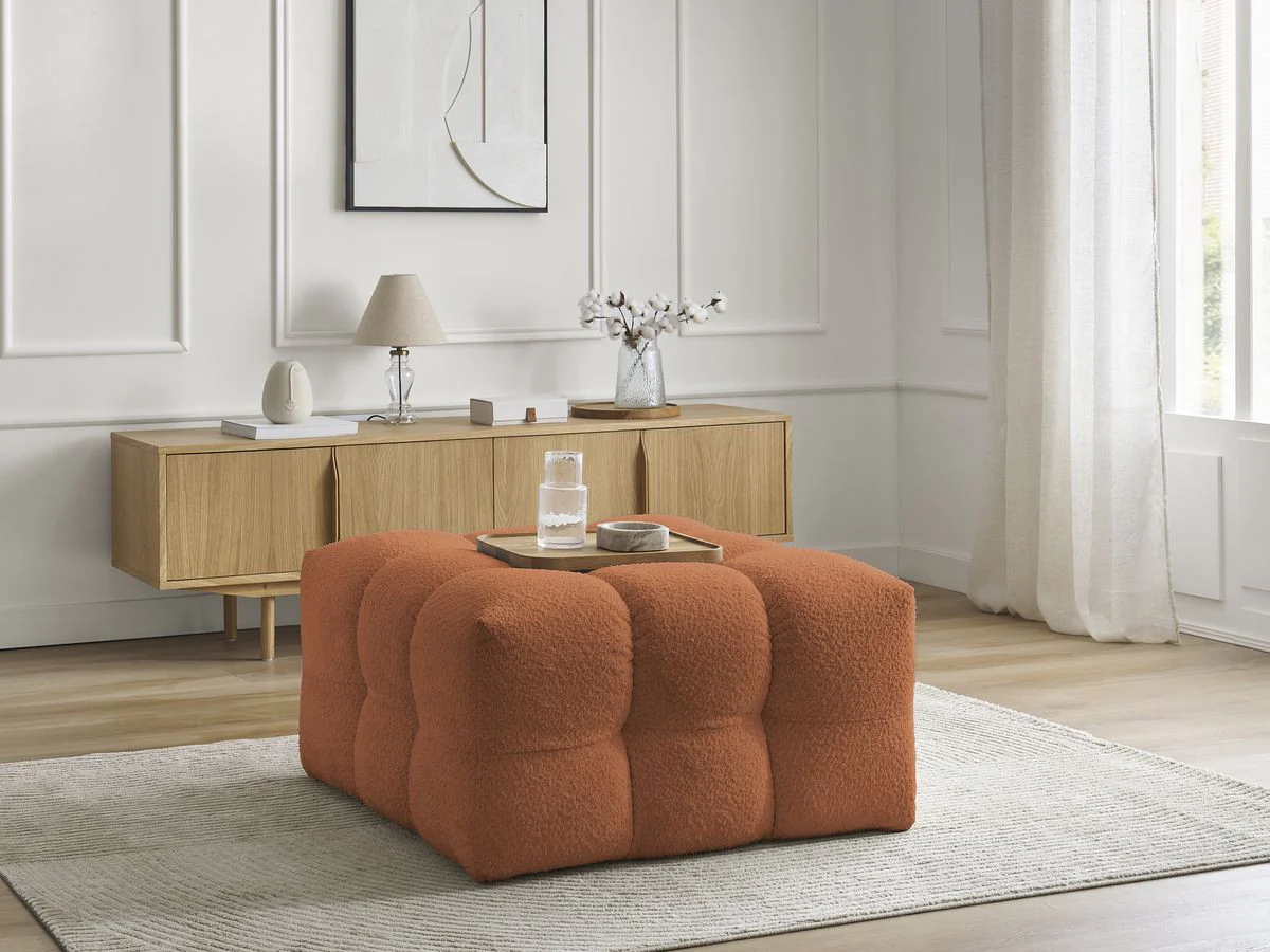 Pouf CLOUD tissu bouclette - Image 14
