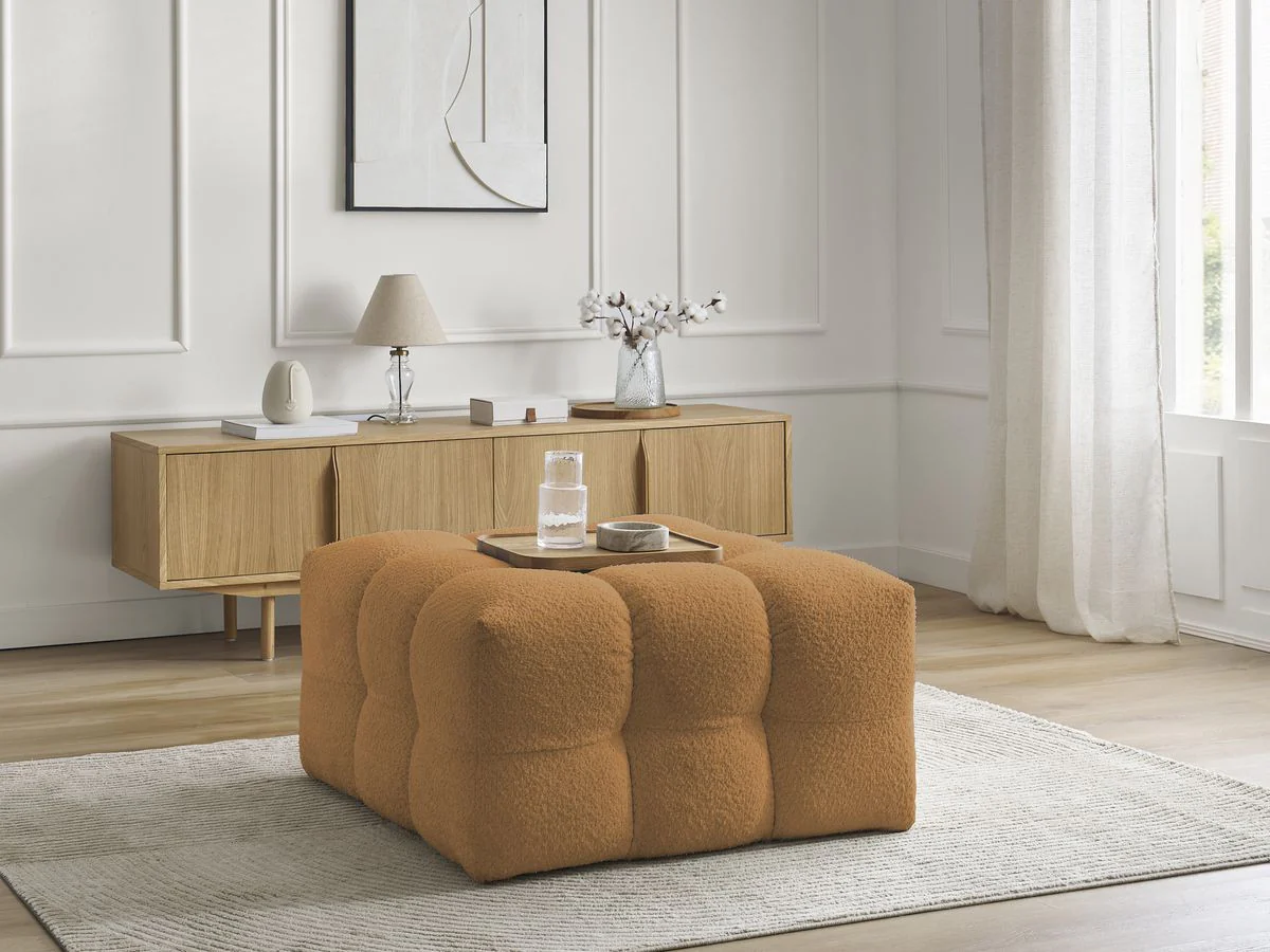 Pouf CLOUD tissu bouclette - Image 15