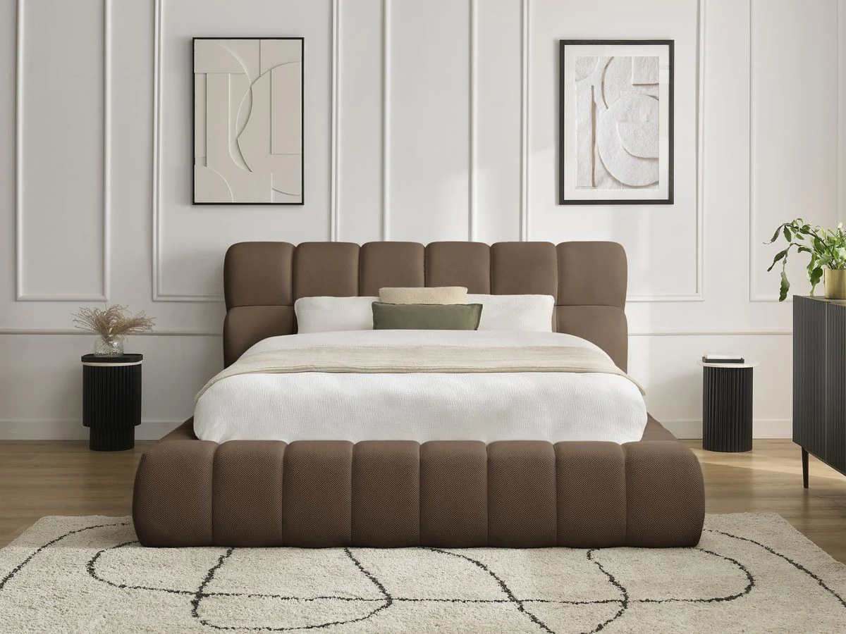 Lit coffre MONT-BLANC tissu mesh - Image 11