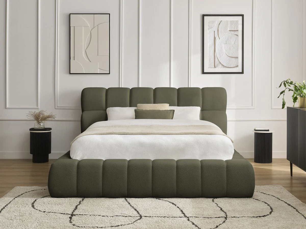 Lit coffre MONT-BLANC tissu mesh - Image 12