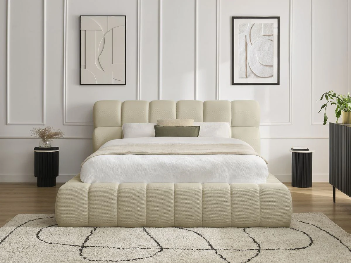 Lit coffre MONT-BLANC tissu mesh - Image 9