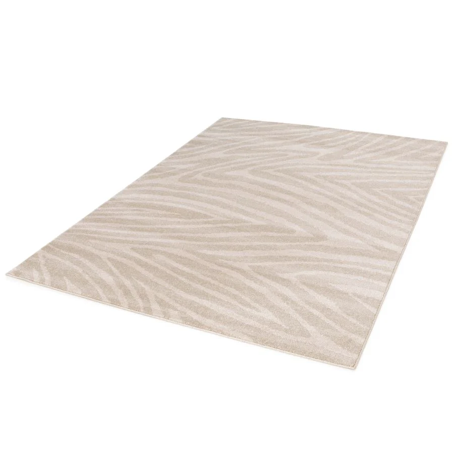 Tapis poils ras ZAYN motif abstrait - Image 4