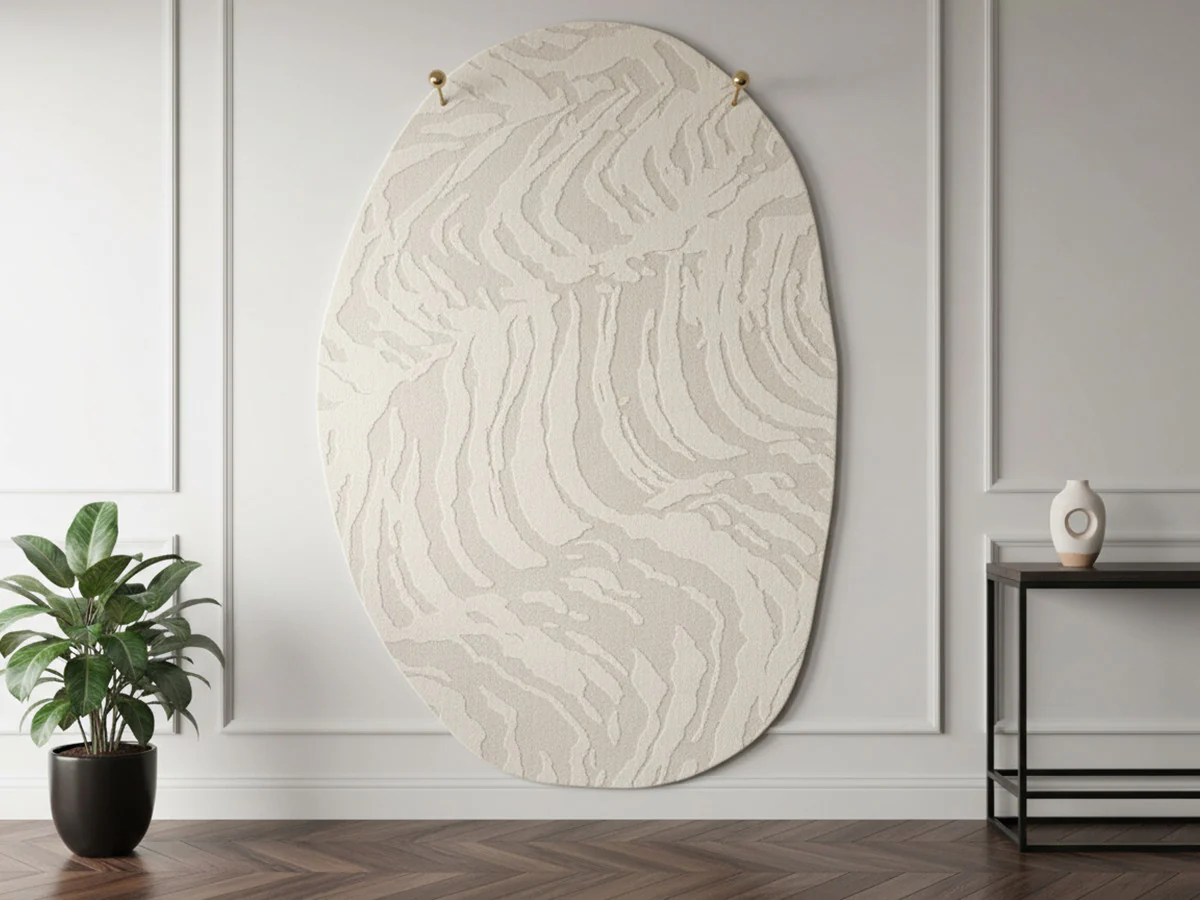 Tapis poils courts ORIAN motif abstrait - Image 3