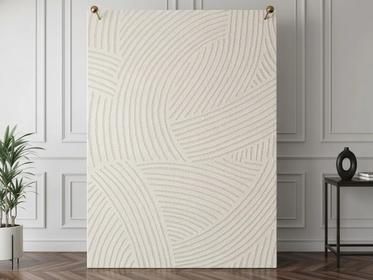 Tapis poils courts STAN motif abstrait - Image 4
