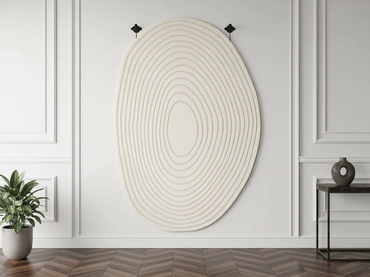Tapis poils courts BRIAC motif géométrique - Image 4