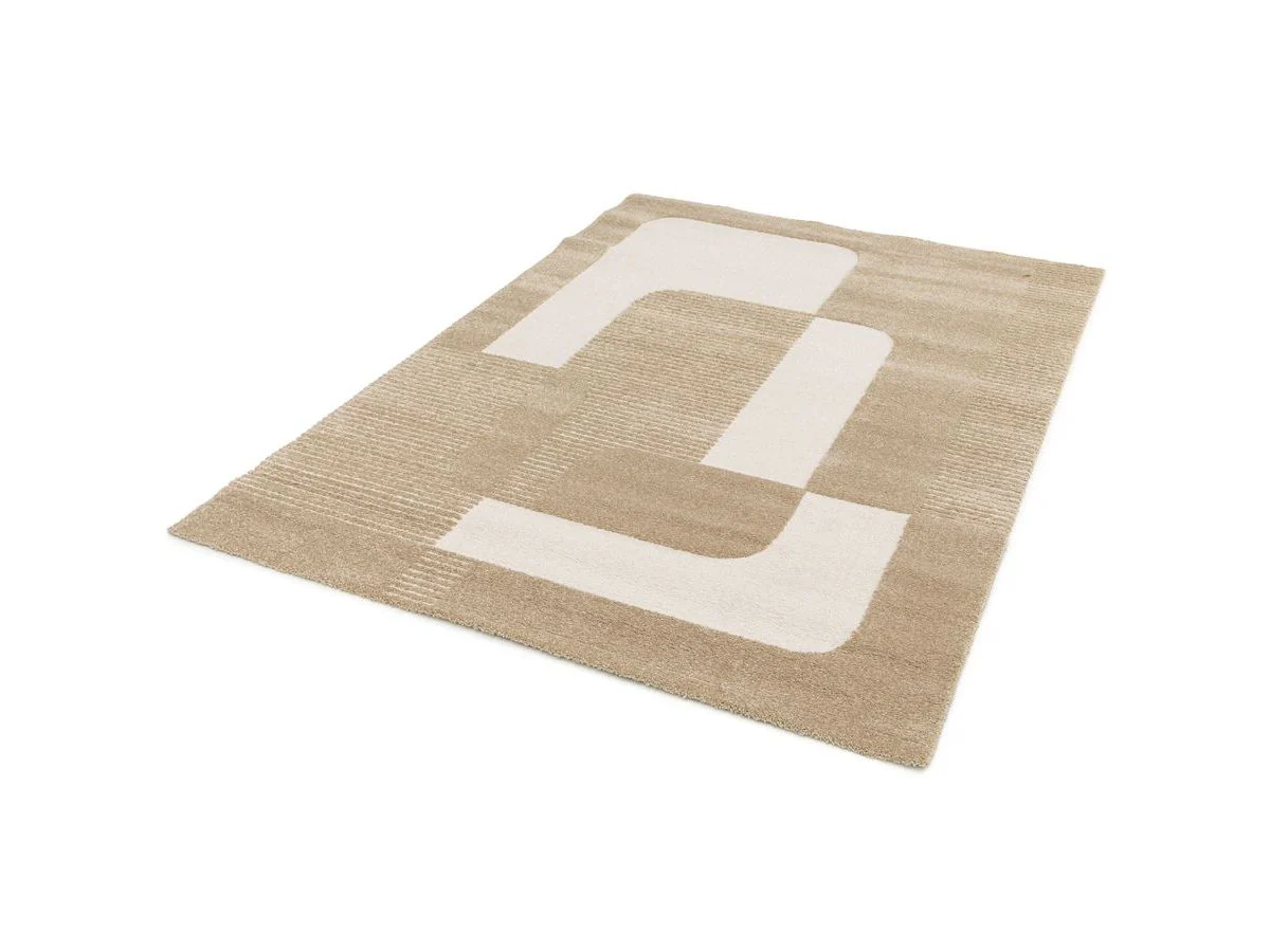 Tapis poils courts CLOTAIRE motif abstrait - Image 2