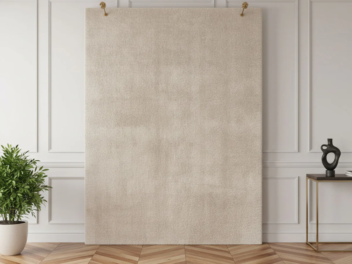 Tapis poils courts lavable SIMEO uni