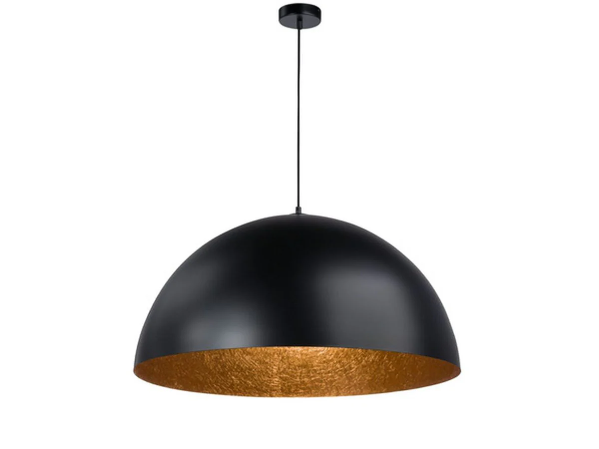 Lustre YSOLDE bicolore noir en acier - Image 5