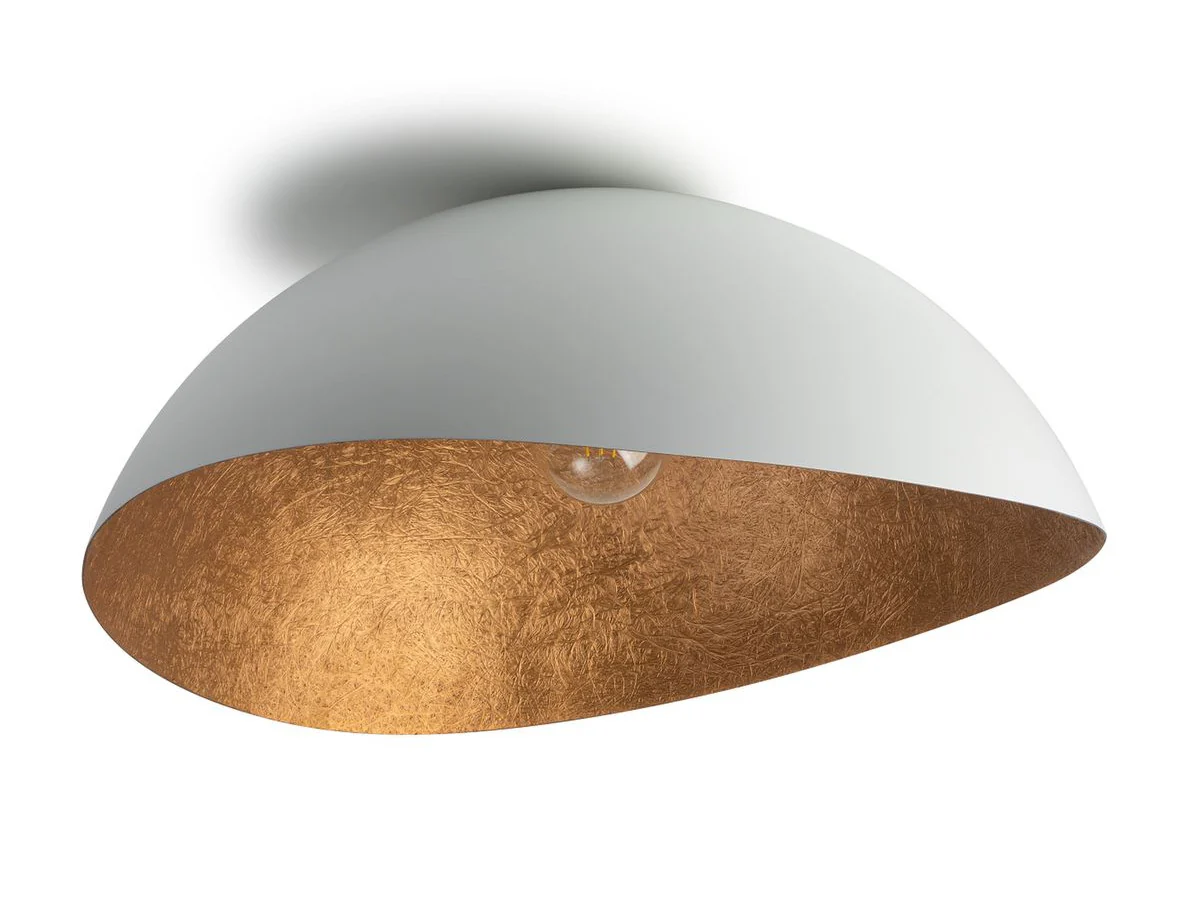Plafonnier ALTEA bicolore blanc en acier - Image 10