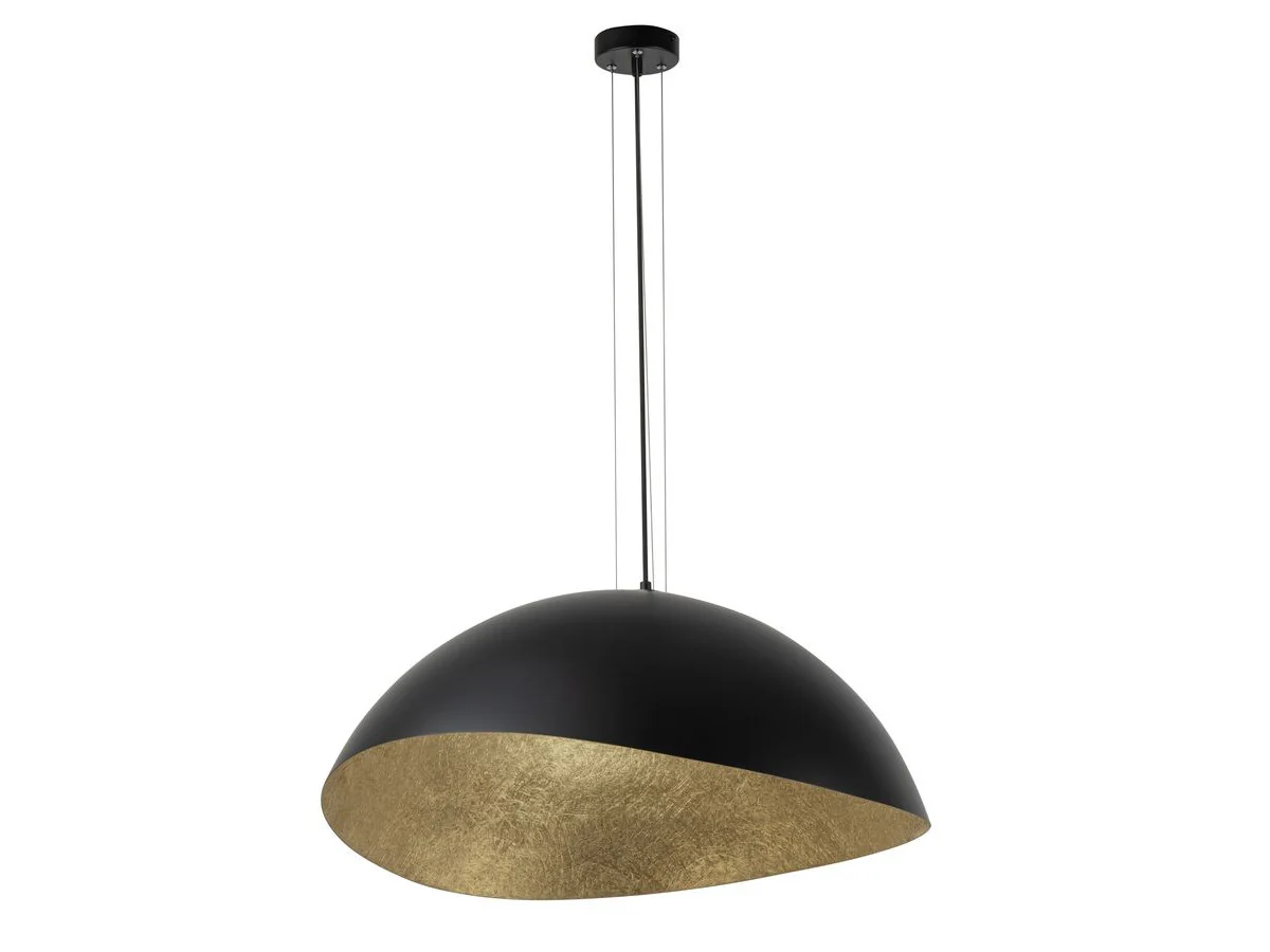 Lustre ALTEA bicolore noir en acier - Image 5