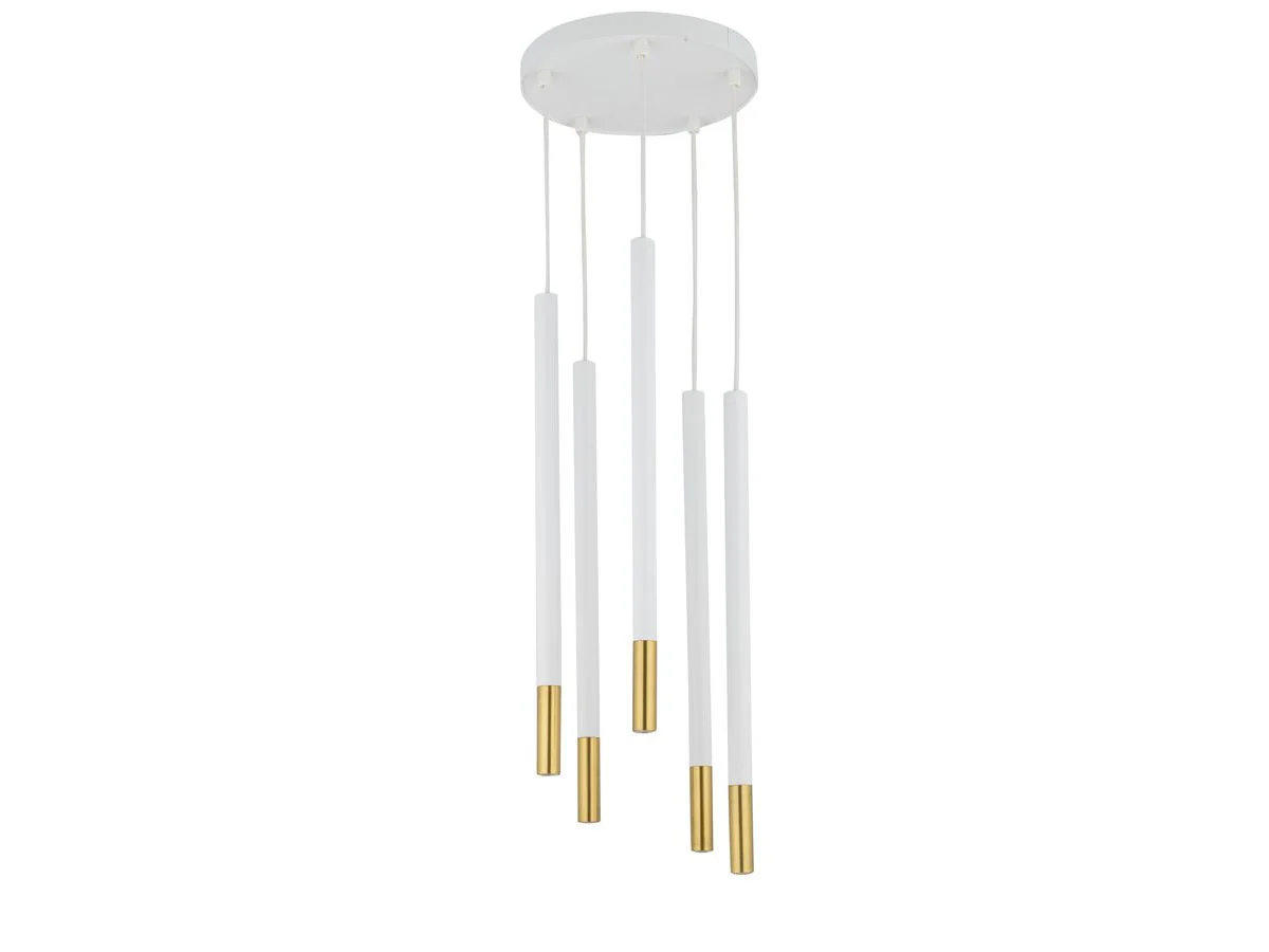 Lustre JANELLE en laiton - Image 4