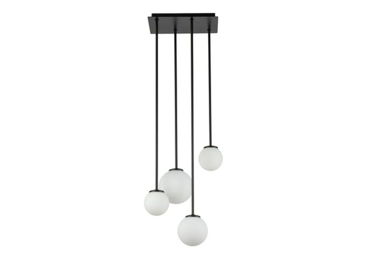 Lustre long AMBROISE en acier