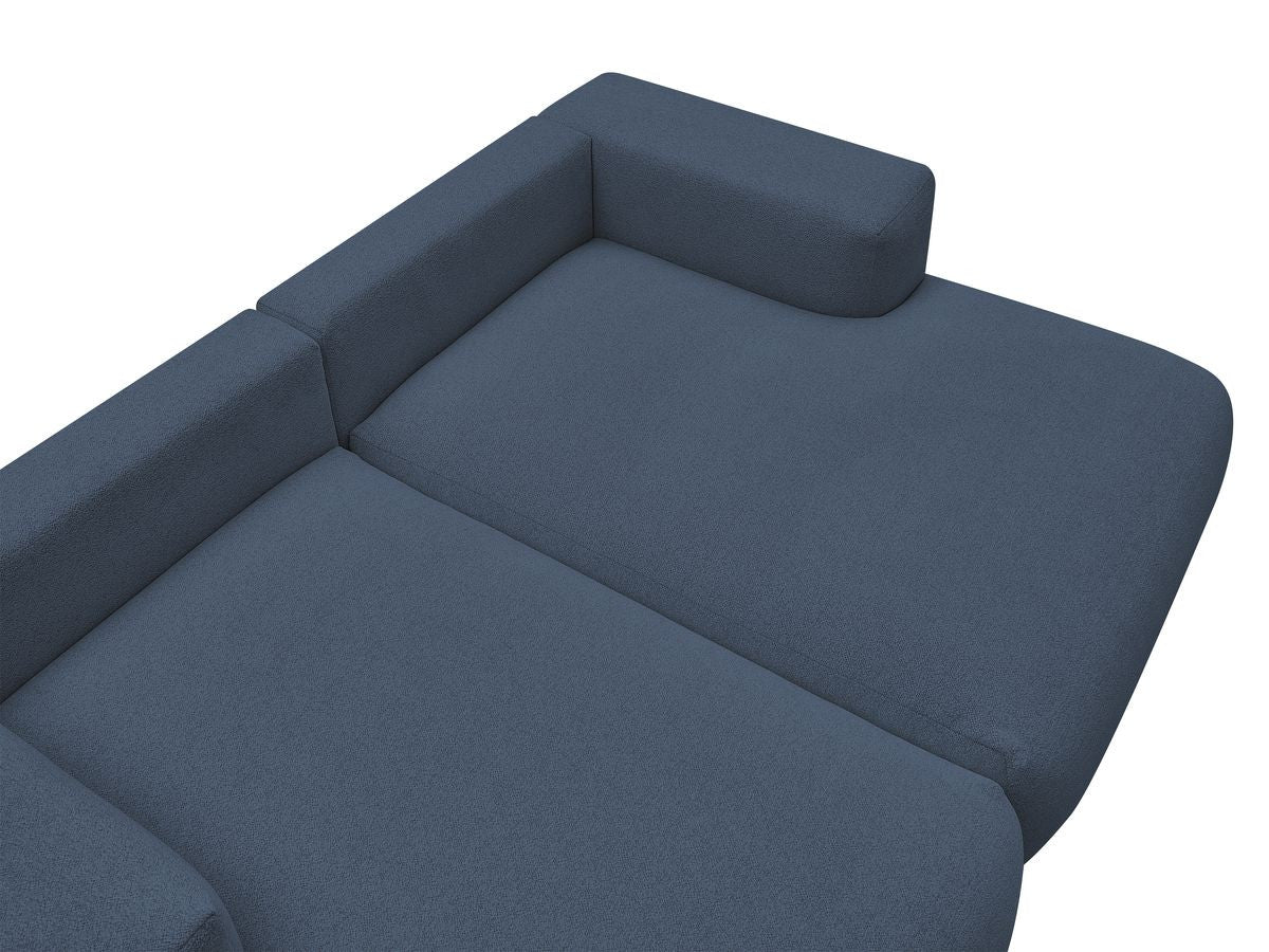 Canapé droit fixe 4 places VOLTAIRE assise profonde tissu chiné - Image 27