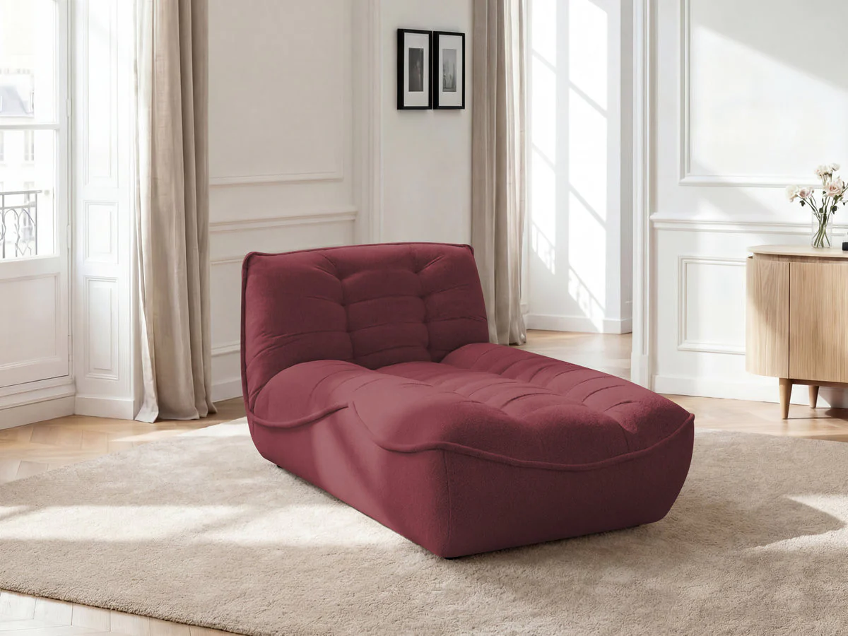 Méridienne pour canapé modulable SERENA tissu chiné - Image 3