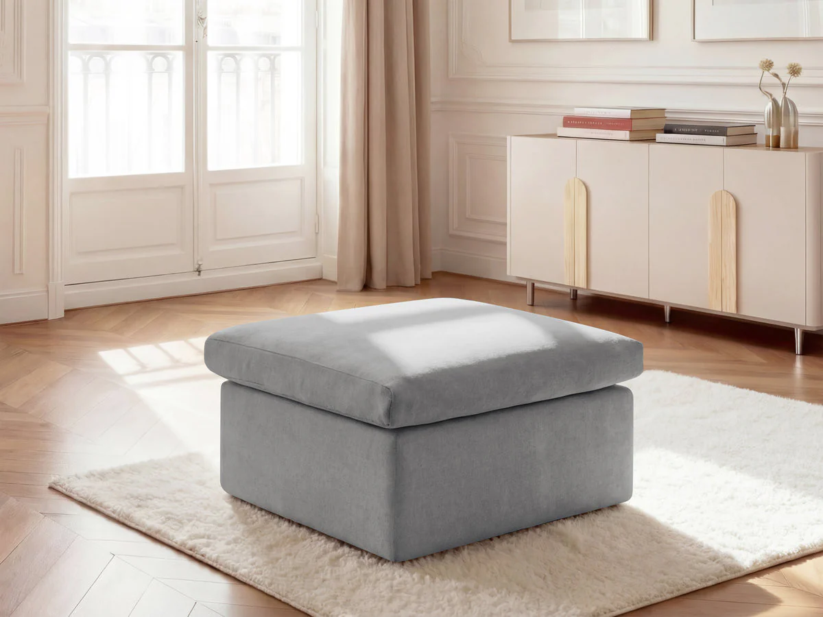 Pouf ENORE tissu lisse - Image 12
