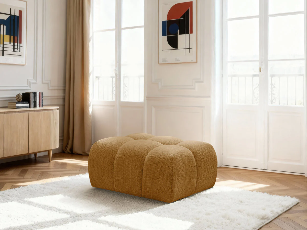 Pouf MELISSE tissu texturé - Image 10