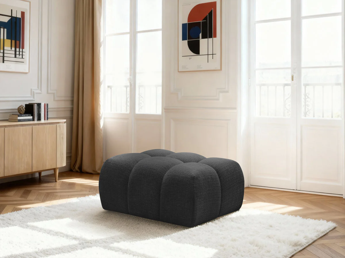 Pouf MELISSE tissu texturé - Image 13