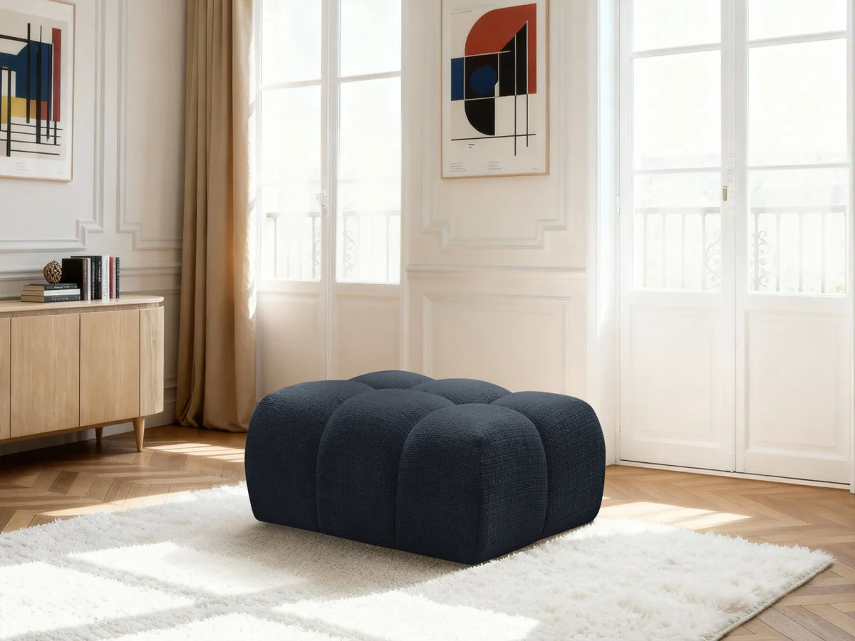 Pouf MELISSE tissu texturé - Image 6
