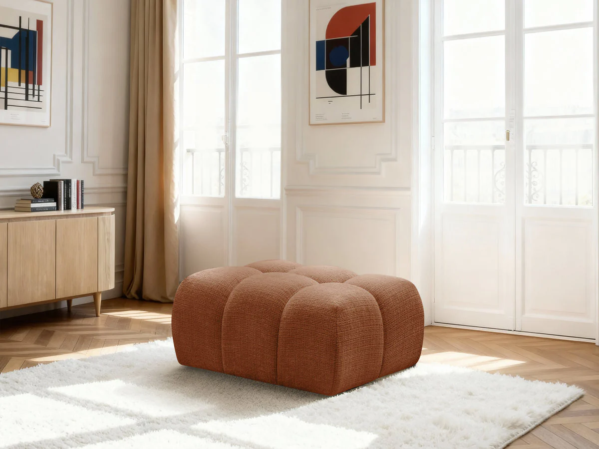 Pouf MELISSE tissu texturé - Image 7