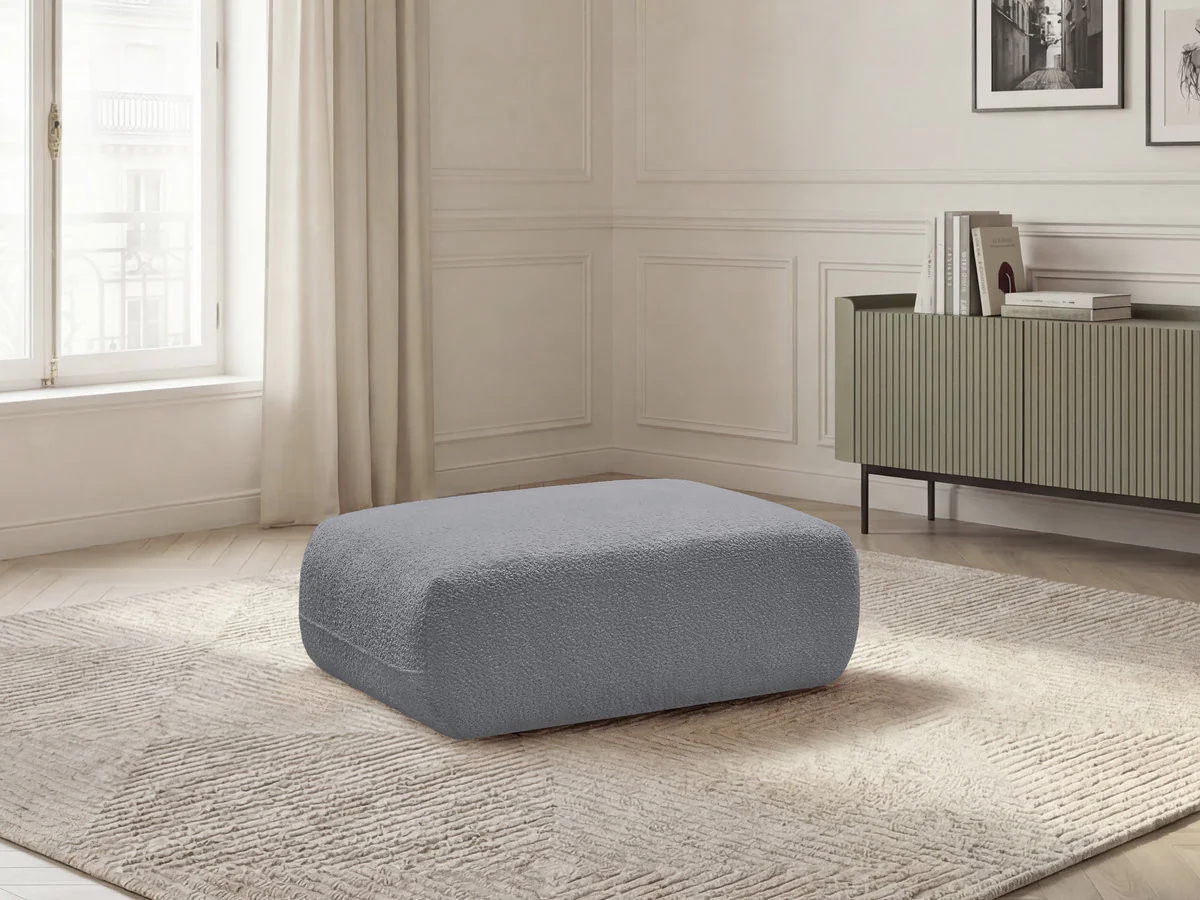 Pouf ANDA tissu chenille - Image 10