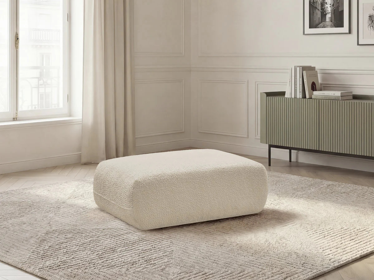 Pouf ANDA tissu chenille - Image 12