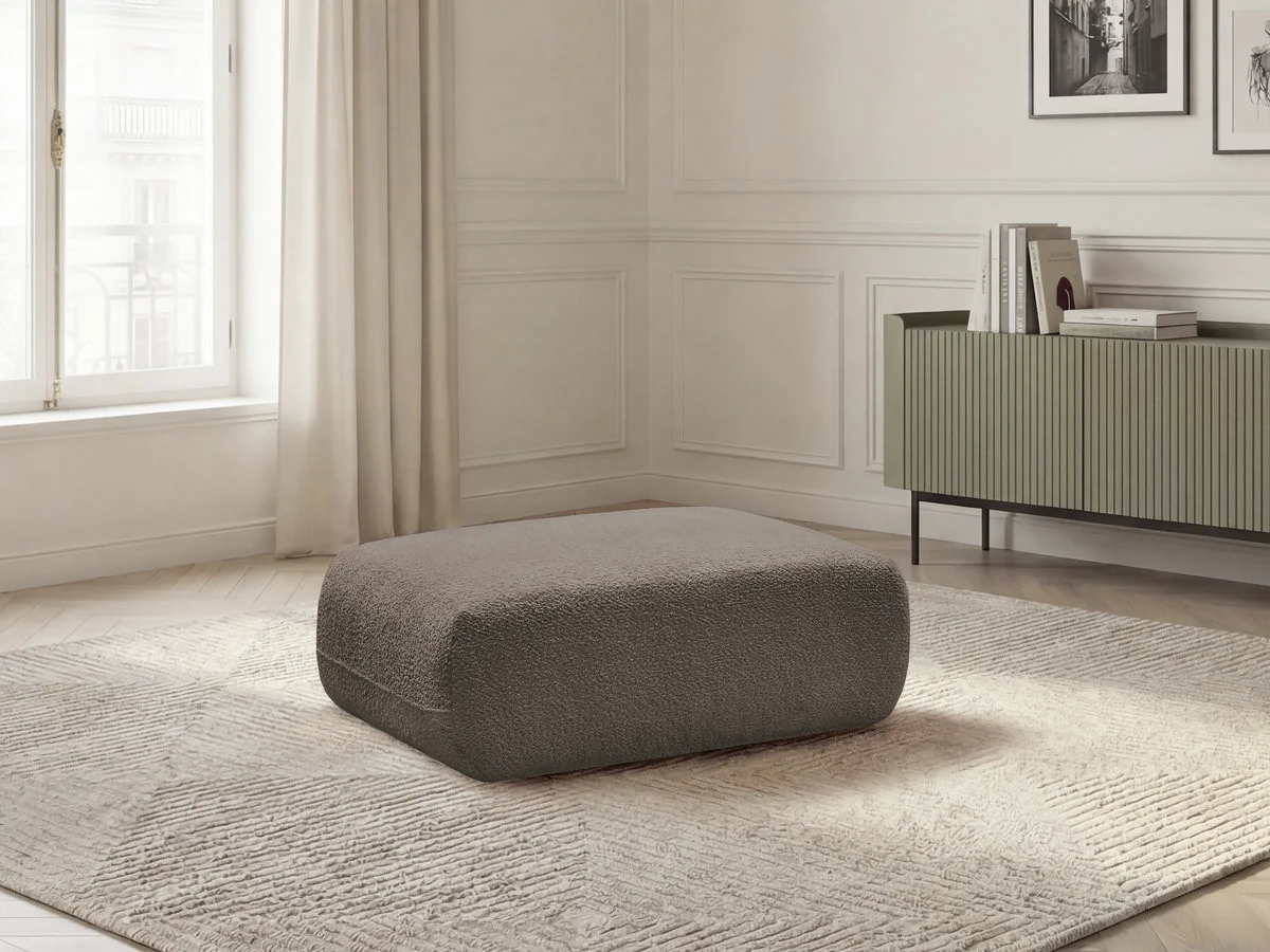 Pouf ANDA tissu chenille - Image 14