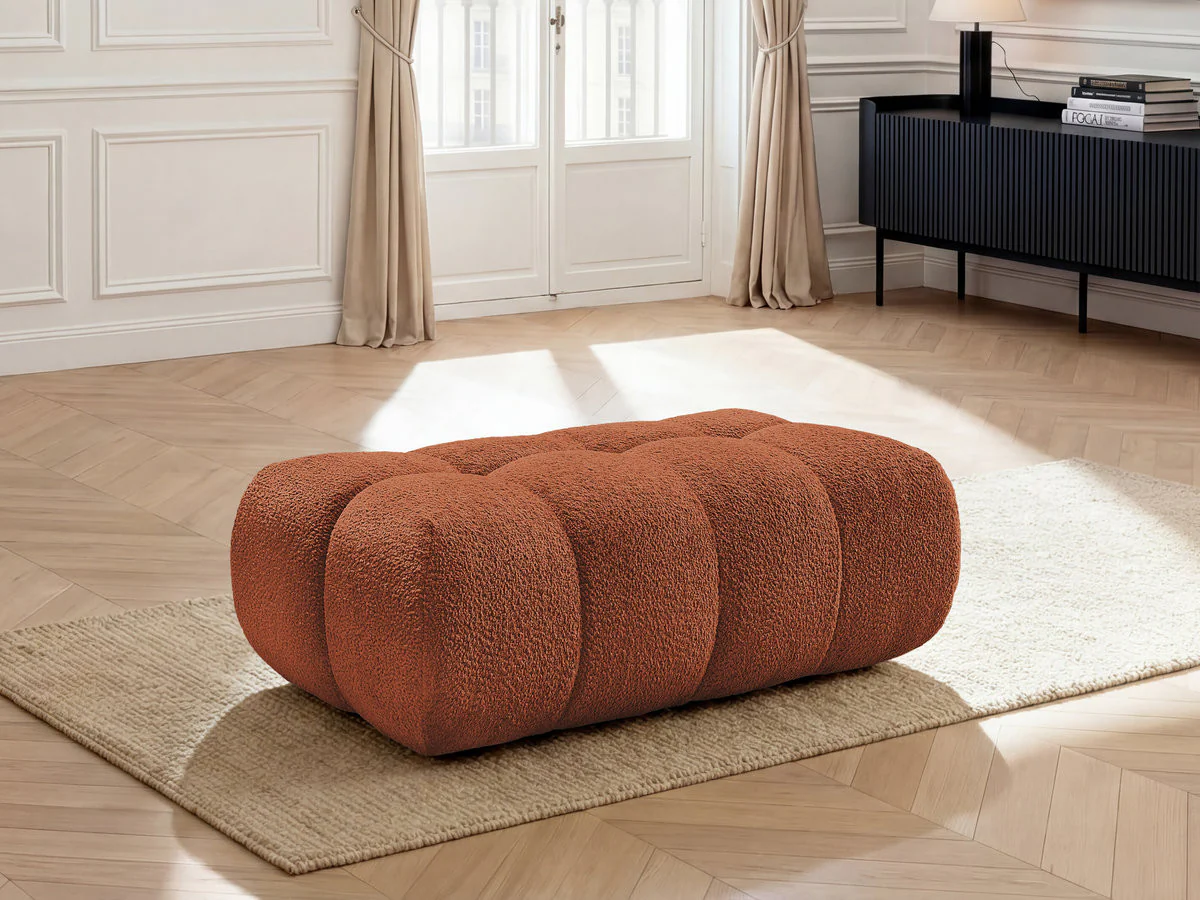 Pouf JAYA tissu chenille - Image 15